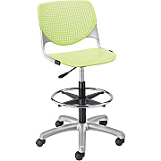 KFI Kool Collection 2300 Armless Stool with Casters (DS2300P14)