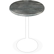Holland Bar Stools Utility Table Top (OD30RBLKSTL)