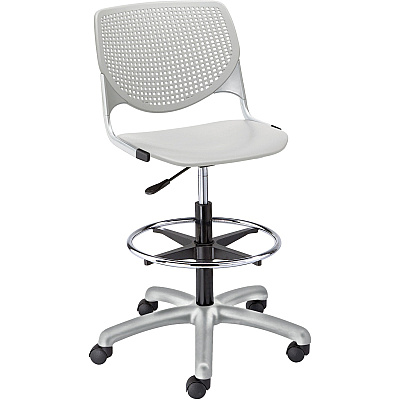 KFI Kool Collection 2300 Armless Stool with Casters (DS2300P13)