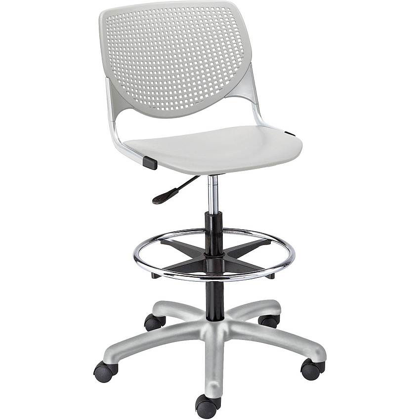 KFI Kool Collection 2300 Armless Stool with Casters (DS2300P13)
