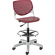 KFI Kool Collection 2300 Armless Stool with Casters (DS2300P07)