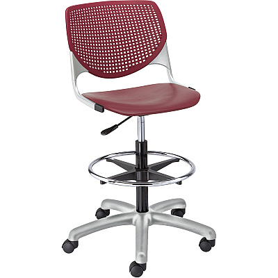 KFI Kool Collection 2300 Armless Stool with Casters (DS2300P07)