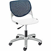 KFI Kool Collection 2300 Task Chair with Casters (TK2300B3S8)