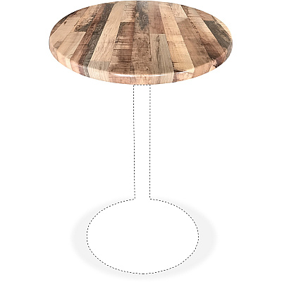 Holland Bar Stools Utility Table Top (OD36RRUSTIC)