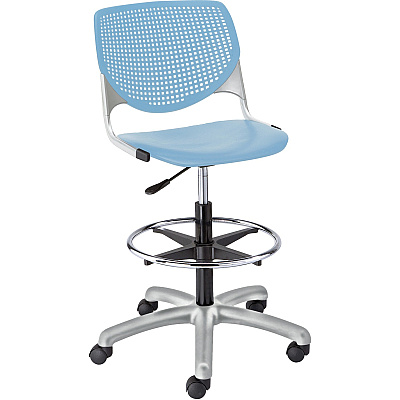 KFI Kool Collection 2300 Armless Stool with Casters (DS2300P35)