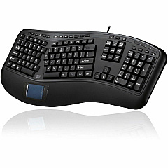 Adesso Tru-form Ergo Usb Touchpad Keyboard (AKB450UB)