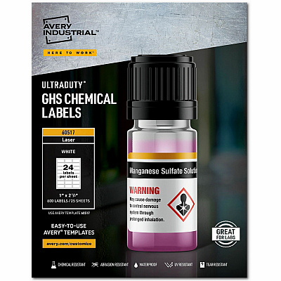 Avery UltraDuty Chemical Label (AVE60517)