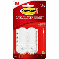Command Medium Wire Hook (MMM17068ES)