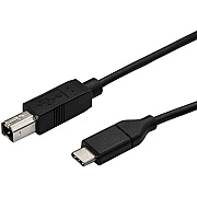 StarTech Printer Cable Usb C To Usb B 3m Usb 2.0 (USB2CB3M)