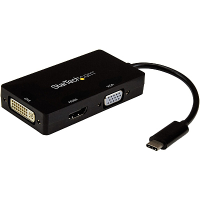 StarTech Usb-c Multiport Adapter - 3-in-1 Usb-c V (CDPVGDVHDBP)