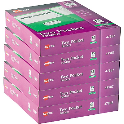 Avery Letter Pocket Folder (AVE47987CT)