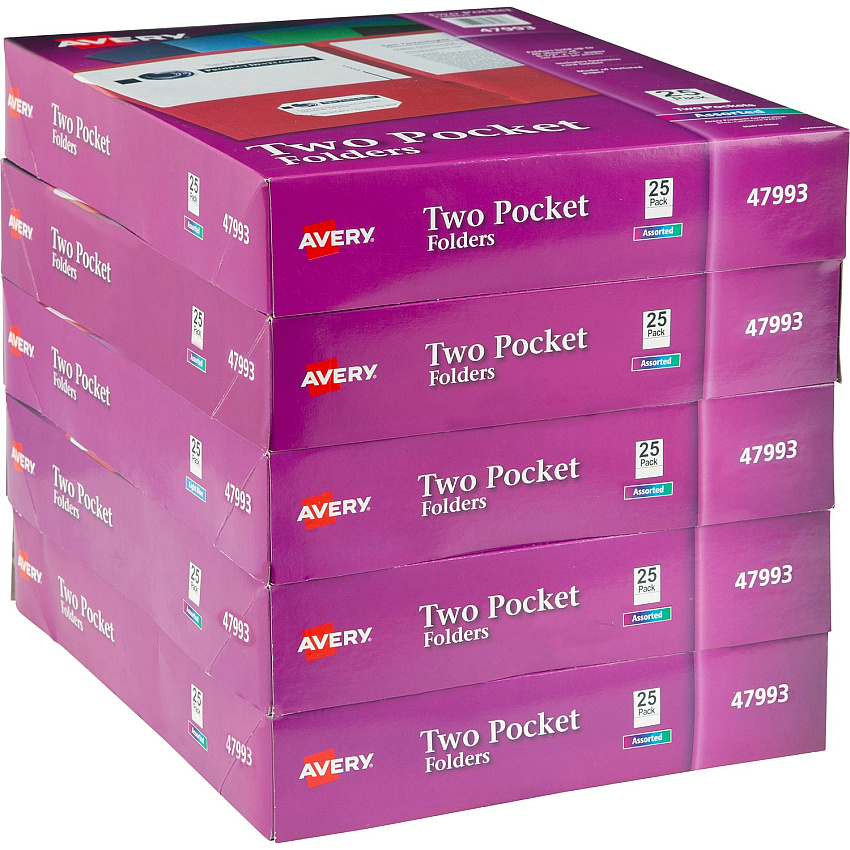 Avery Letter Pocket Folder (AVE47993CT)