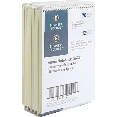 Business Source Steno Notebook (BSN26741PK)