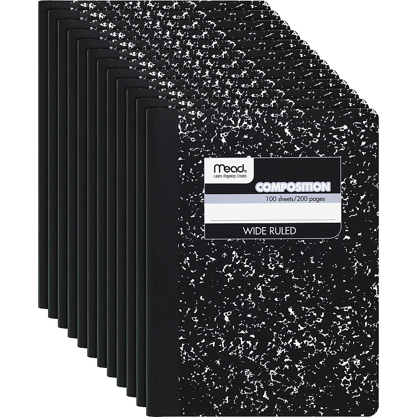 Mead Wide Ruled Composition Notebook (MEA09910CT)