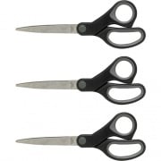 Sparco Straight Scissors w/Rubber Grip Handle (25225BD)