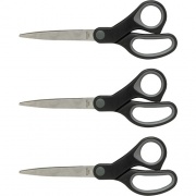 Sparco Straight Scissors w/Rubber Grip Handle (25226BD)