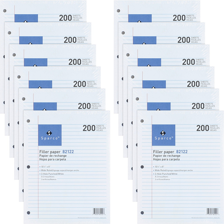 Sparco 3HP Filler Paper (SPR82122BD)