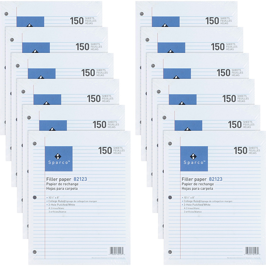 Sparco 3HP Filler Paper (SPR82123BD)