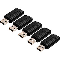 Verbatim PinStripe USB Flash Drives (VER49063BD)