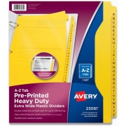 Avery Heavy-Duty Plastic A-Z Industrial Dividers (23081)