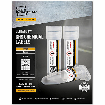 Avery UltraDuty Chemical Label (AVE60518)