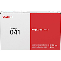 Canon 041 Original Standard Yield Laser Toner Cartridge - Black - 1 Each (CNMCRTDG041)