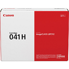 Canon 041H Original High Yield Laser Toner Cartridge - Black - 1 Each (CNMCRTDG041H)