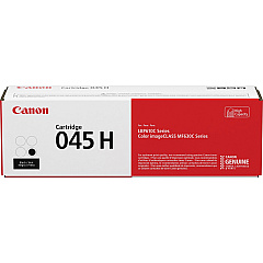 Canon 045H Original High Yield Laser Toner Cartridge - Black - 1 Each (CNMCRTDG045HBK)