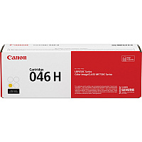 Canon 046H Original High Yield Laser Toner Cartridge - Yellow - 1 Each (CNMCRTDG046HY)