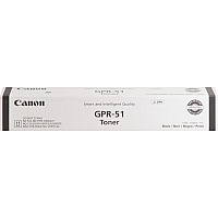 Canon GPR-51 Original Laser Toner Cartridge - Black - 1 Each (CNMGPR51BK)