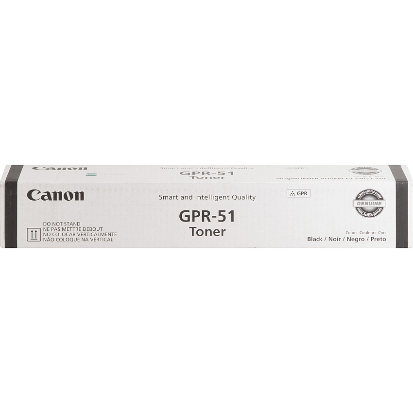 Canon GPR-51 Original Laser Toner Cartridge - Black - 1 Each (CNMGPR51BK)