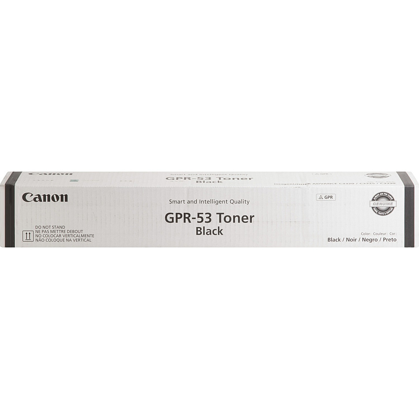 Canon GPR-53 Original Laser Toner Cartridge - Black - 1 Each (CNMGPR53BK)