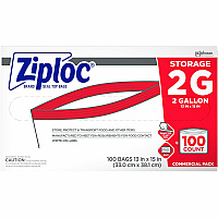 Ziploc 2-Gallon Storage Bags (SJN682253)