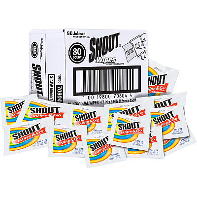 Shout Wipes Instant Stain Remover (SJN686661)