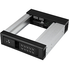 StarTech Hot Swap Bay - 5.25 Bay To 3.5" Sata/sas (HSB1SATSASBA)