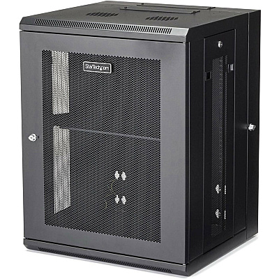 StarTech 15u Wall Mount Network Cabinet 16in Deep (RK1520WALHM)