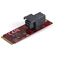 StarTech Adapter, U.2 To M.2 - 2.5 U.2 Nvme Ssd (M2E4SFF8643)