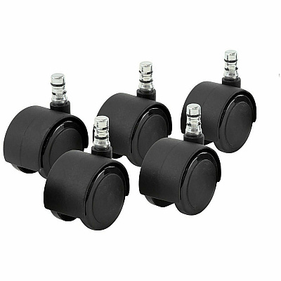 Master Caster Duet Noiseless Chair Mat Casters (MAS64328)