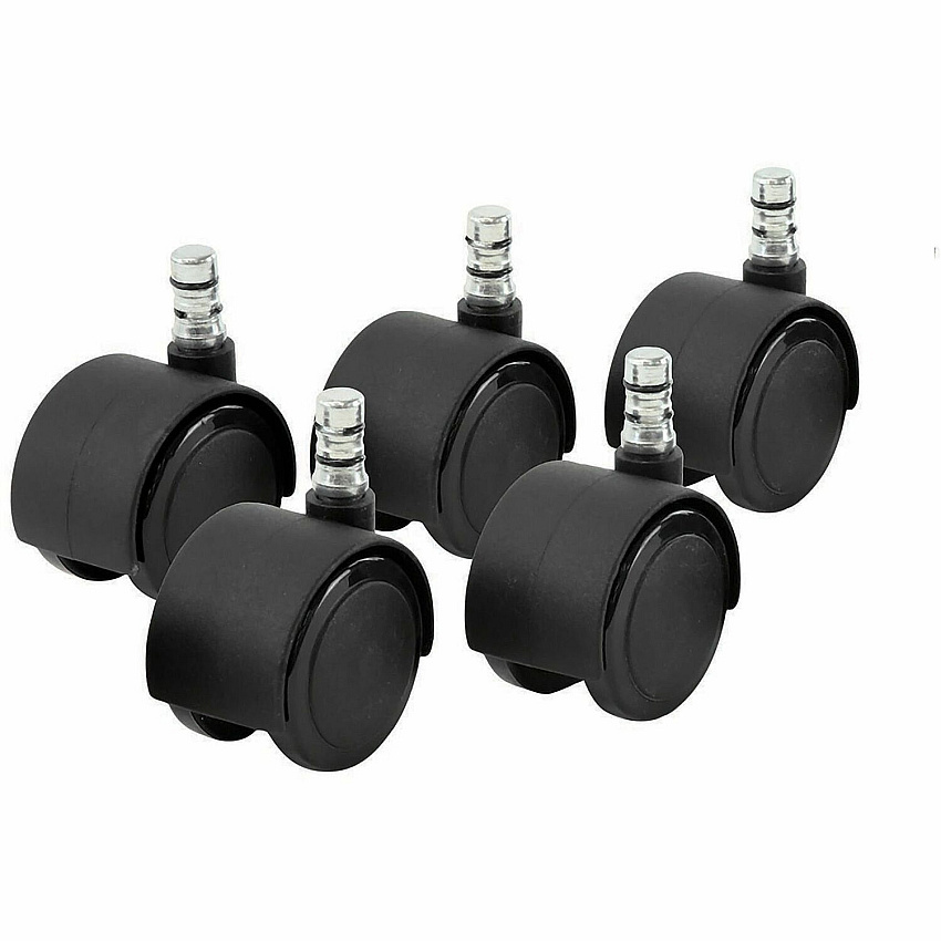Master Caster Duet Noiseless Chair Mat Casters (MAS64328)