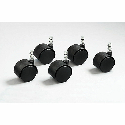 Master Caster Duet Noiseless Chair Mat Casters (MAS64330)