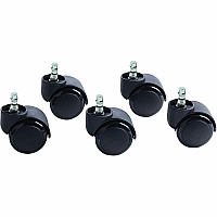 Master Caster Futura Noiseless Chair Mat Casters (MAS94628)