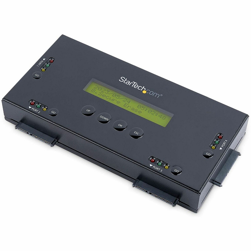 StarTech 4 Bay Hard Drive Eraser - 2.5/3.5in Sata (SATERASER4)