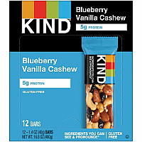 KIND Blueberry Vanilla Cashew Nut Bars (KND18039)
