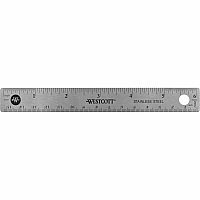 Westcott 6" Stainless Steel Rulers (ACM10414BX)