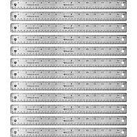 Westcott Stainless Steel Rulers (ACM10416BX)