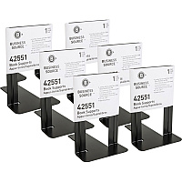 Business Source Heavy-gauge Steel Book Supports (BSN42551BX)