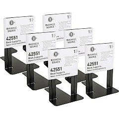 Business Source Heavy-gauge Steel Book Supports (BSN42551BX)