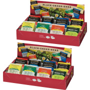 Bigelow Assorted Flavor Herbal Tea, Black Tea, Green Tea Bag (10568BD)