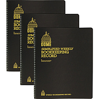 Dome Bookkeeping Record Book (DOM600BD)