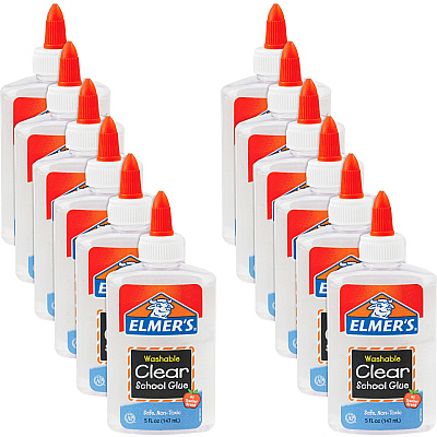 Elmer's Washable Clear School Glue (EPIE305BD)